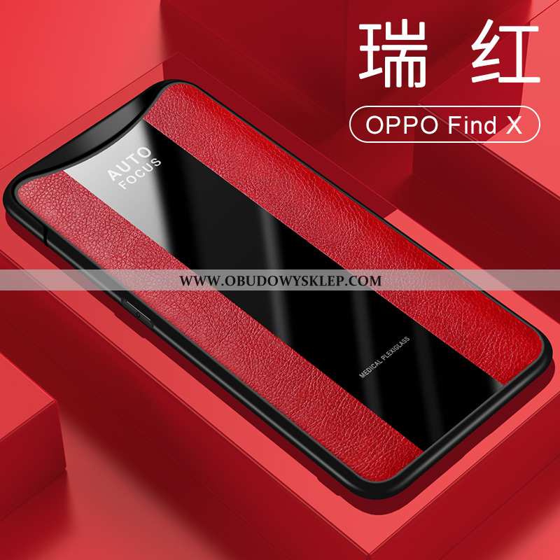 Pokrowce Oppo Find X Ochraniacz Etui Futerał, Obudowa Oppo Find X Skórzane All Inclusive Czarna