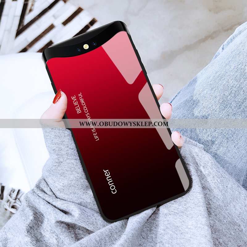 Pokrowce Oppo Find X Ochraniacz Futerał Telefon Komórkowy, Obudowa Oppo Find X Szkło Kreatywne Czarn