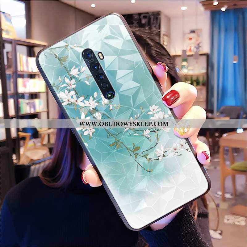 Pokrowce Oppo Reno2 Osobowość Trendy Futerał, Obudowa Oppo Reno2 Wzór All Inclusive Niebieska