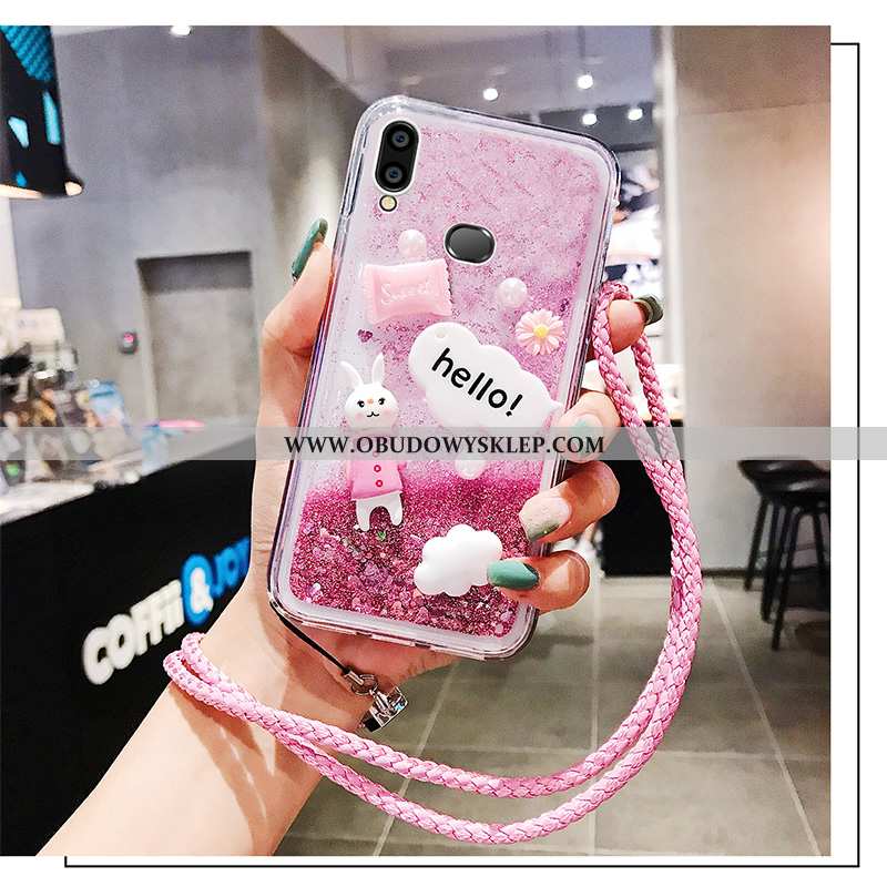 Pokrowce Samsung Galaxy A10s Silikonowe Moda Wiszące Ozdoby, Obudowa Samsung Galaxy A10s Ochraniacz 