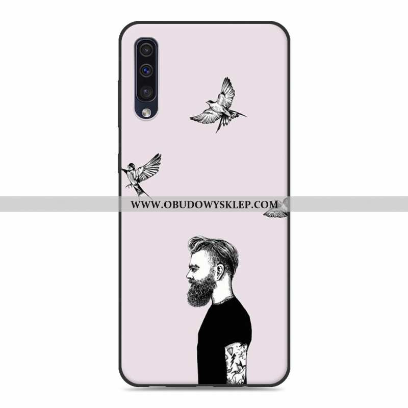 Pokrowce Samsung Galaxy A30s Kreskówka Silikonowe Różowe, Obudowa Samsung Galaxy A30s Trendy Osobowo