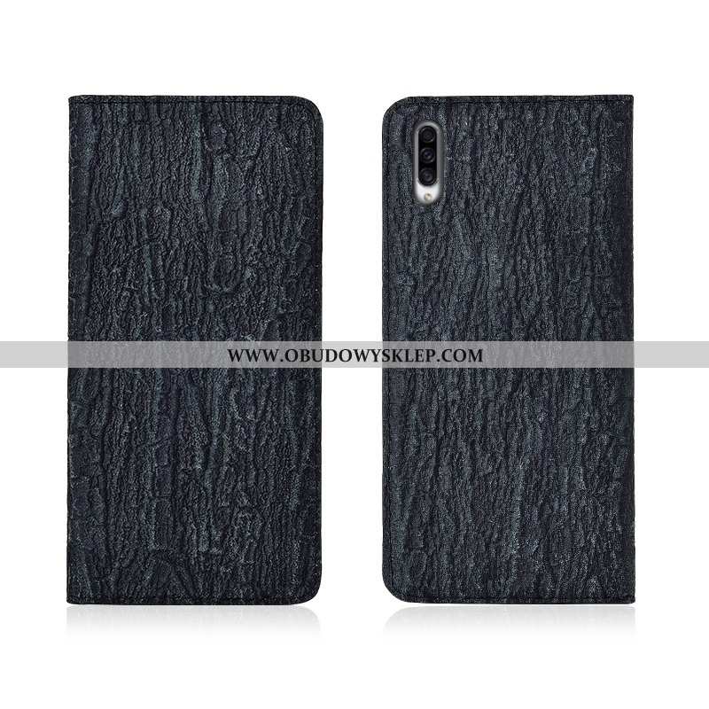 Pokrowce Samsung Galaxy A30s Miękki Skóra Drzewa, Obudowa Samsung Galaxy A30s Silikonowe Trendy Czer