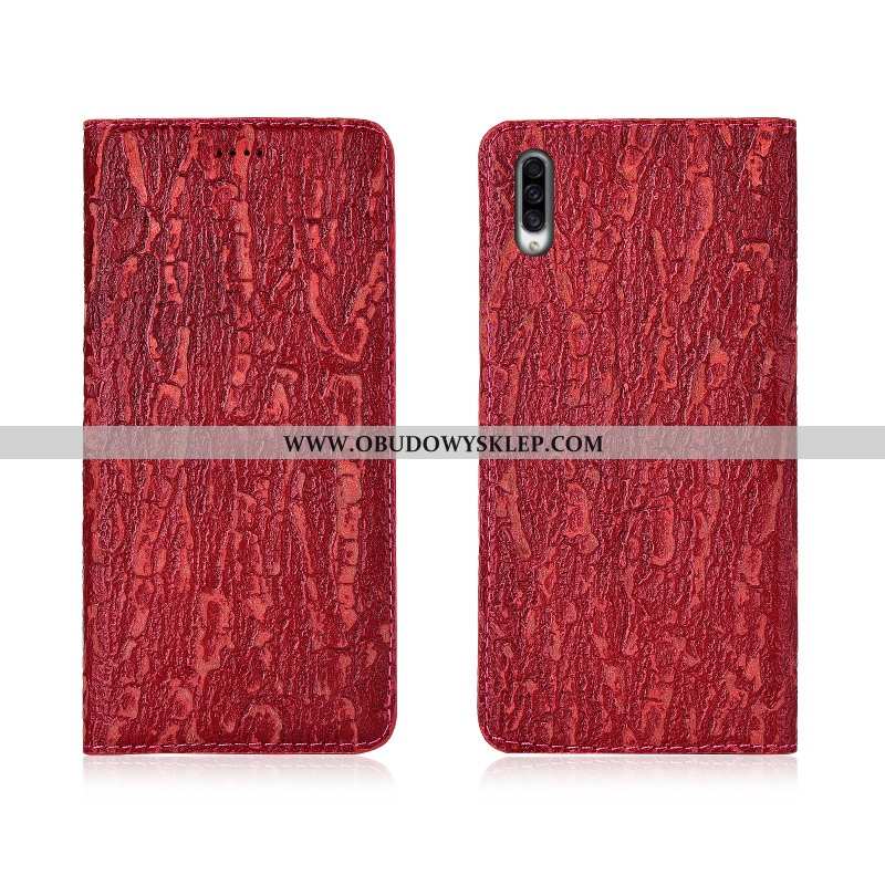 Pokrowce Samsung Galaxy A30s Miękki Skóra Drzewa, Obudowa Samsung Galaxy A30s Silikonowe Trendy Czer