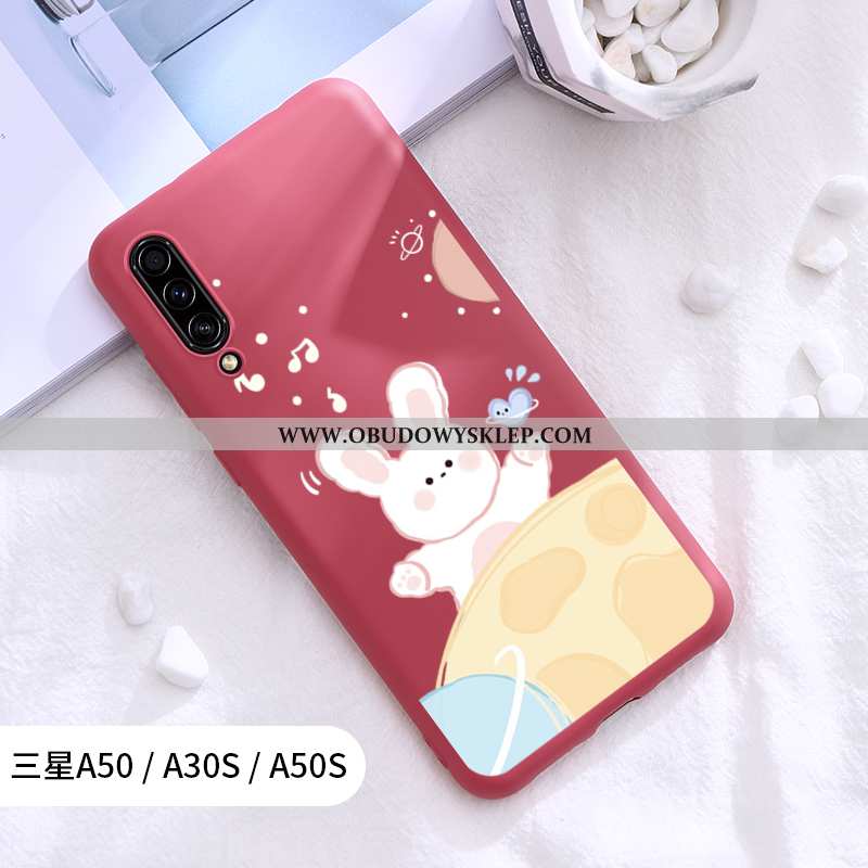 Pokrowce Samsung Galaxy A30s Ochraniacz Telefon Komórkowy Czerwony, Obudowa Samsung Galaxy A30s Nubu