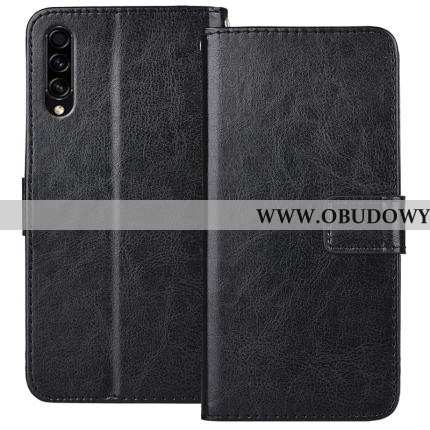 Pokrowce Samsung Galaxy A50s Skórzane Etui Czarny Telefon Komórkowy, Obudowa Samsung Galaxy A50s Och