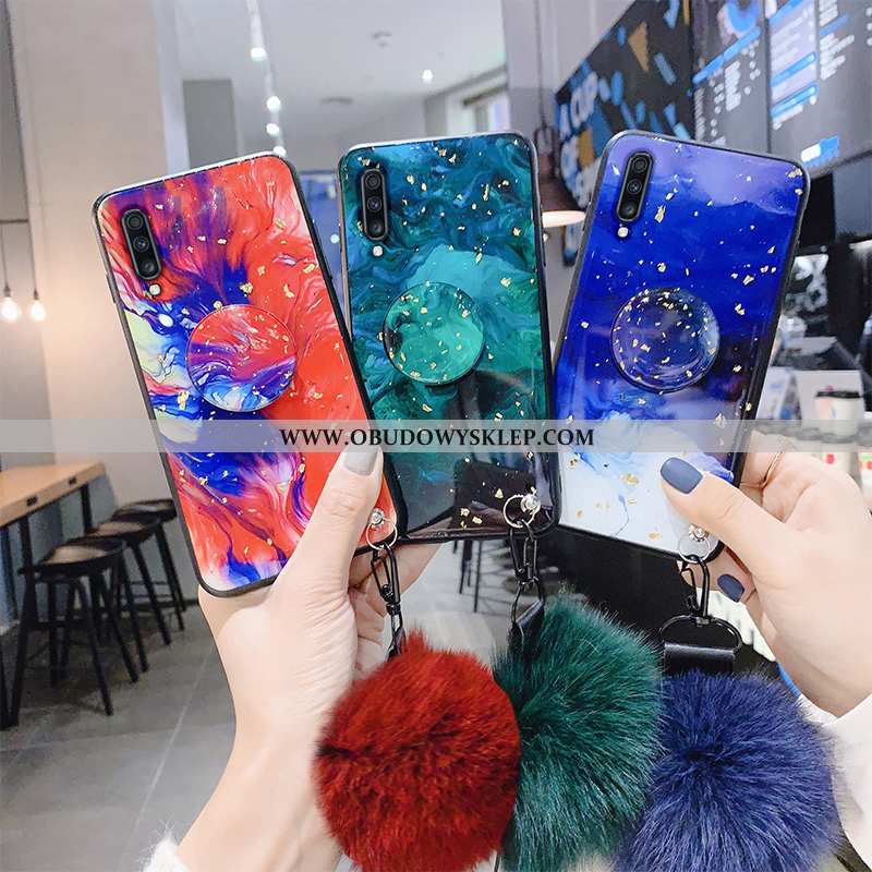 Pokrowce Samsung Galaxy A70 Silikonowe Anti-fall Wspornik, Obudowa Samsung Galaxy A70 Ochraniacz Oso