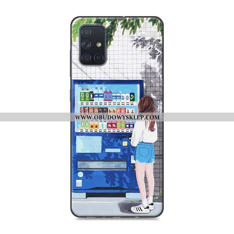 Pokrowce Samsung Galaxy A71 Miękki Futerał Sztuka, Obudowa Samsung Galaxy A71 Trendy Telefon Komórko