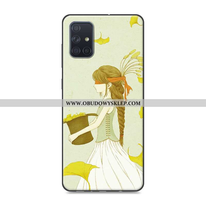 Pokrowce Samsung Galaxy A71 Miękki Futerał Sztuka, Obudowa Samsung Galaxy A71 Trendy Telefon Komórko