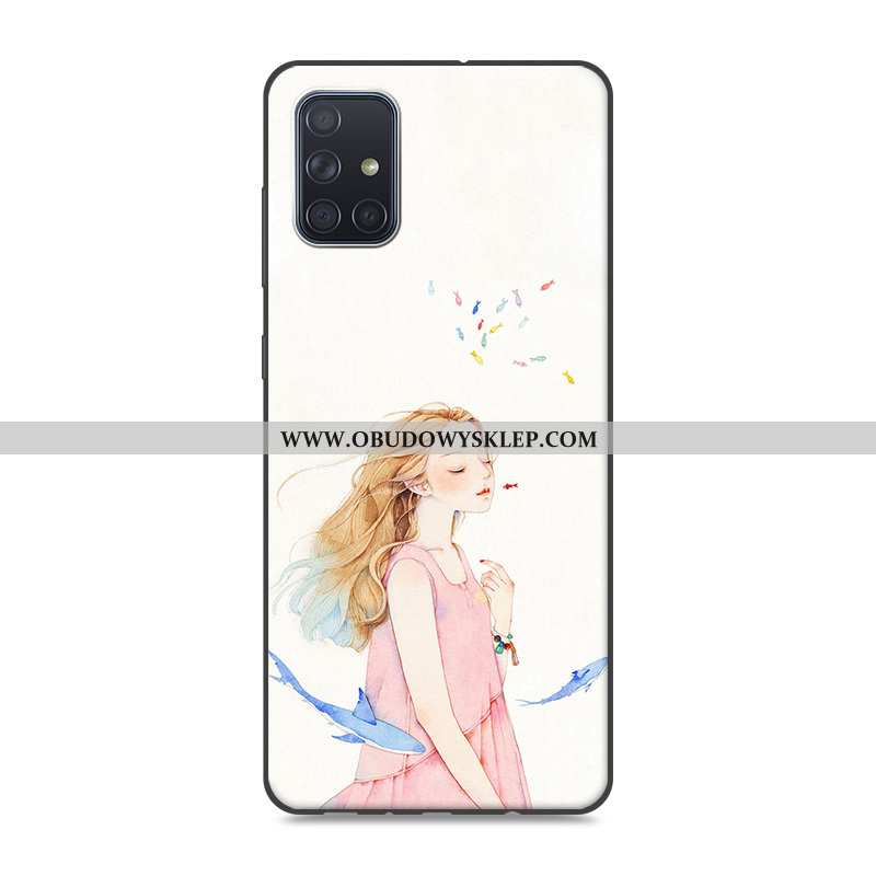 Pokrowce Samsung Galaxy A71 Miękki Futerał Sztuka, Obudowa Samsung Galaxy A71 Trendy Telefon Komórko