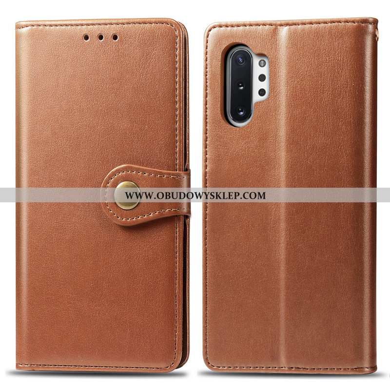 Pokrowce Samsung Galaxy Note 10+ Skórzane Etui Ochraniacz Telefon Komórkowy, Obudowa Samsung Galaxy 