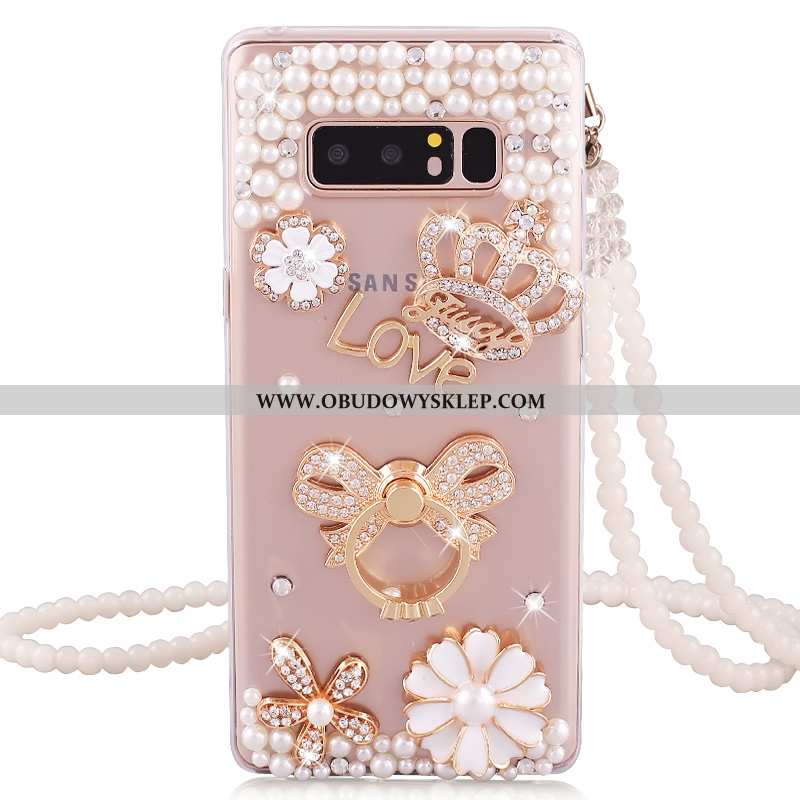 Pokrowce Samsung Galaxy Note 8 Silikonowe Futerał Etui, Obudowa Samsung Galaxy Note 8 Rhinestone Kre