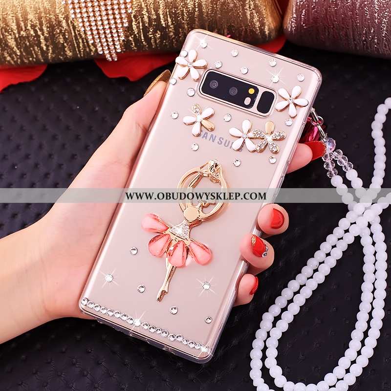 Pokrowce Samsung Galaxy Note 8 Silikonowe Futerał Etui, Obudowa Samsung Galaxy Note 8 Rhinestone Kre