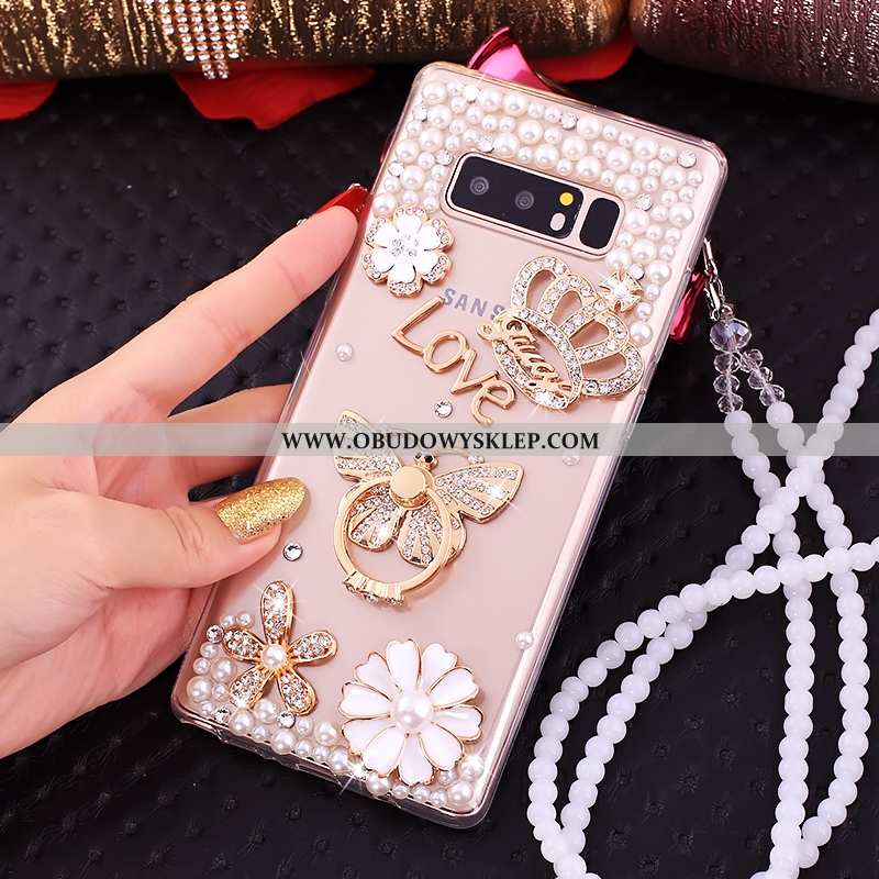 Pokrowce Samsung Galaxy Note 8 Silikonowe Futerał Etui, Obudowa Samsung Galaxy Note 8 Rhinestone Kre