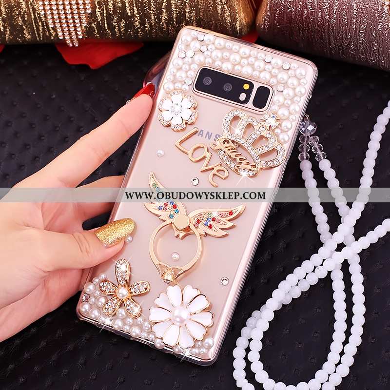 Pokrowce Samsung Galaxy Note 8 Silikonowe Futerał Etui, Obudowa Samsung Galaxy Note 8 Rhinestone Kre