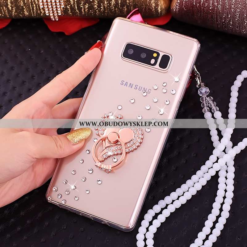 Pokrowce Samsung Galaxy Note 8 Silikonowe Futerał Etui, Obudowa Samsung Galaxy Note 8 Rhinestone Kre