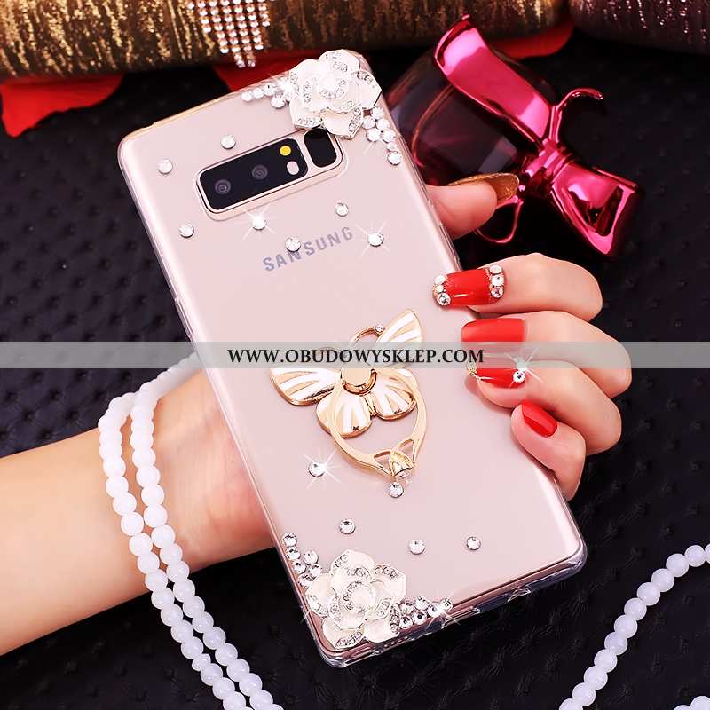 Pokrowce Samsung Galaxy Note 8 Silikonowe Futerał Etui, Obudowa Samsung Galaxy Note 8 Rhinestone Kre