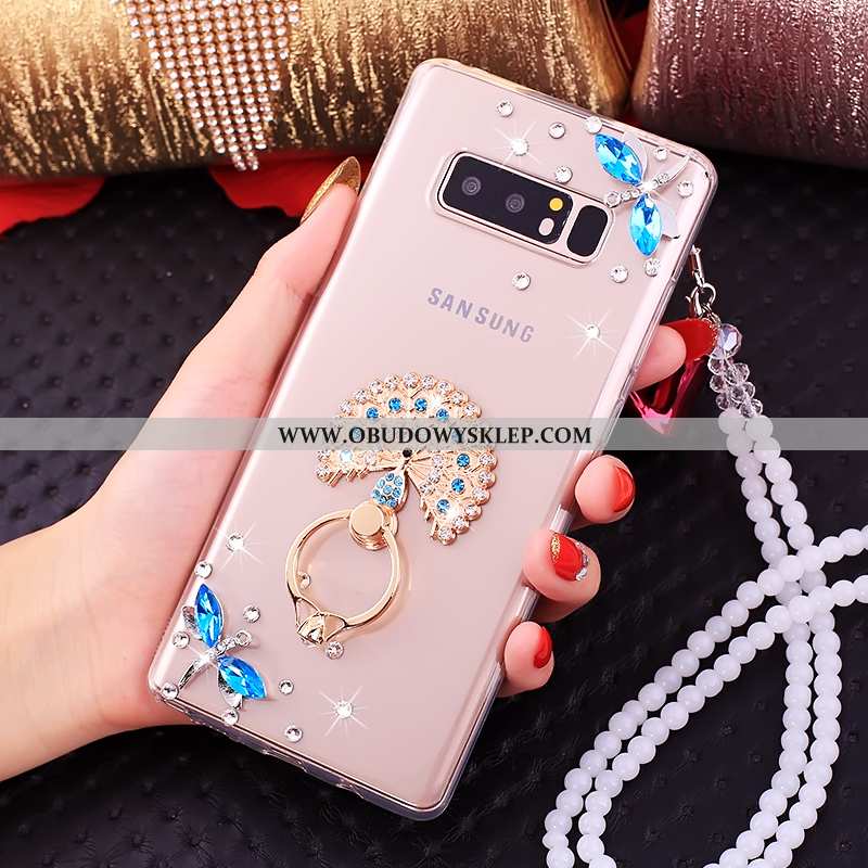 Pokrowce Samsung Galaxy Note 8 Silikonowe Futerał Etui, Obudowa Samsung Galaxy Note 8 Rhinestone Kre