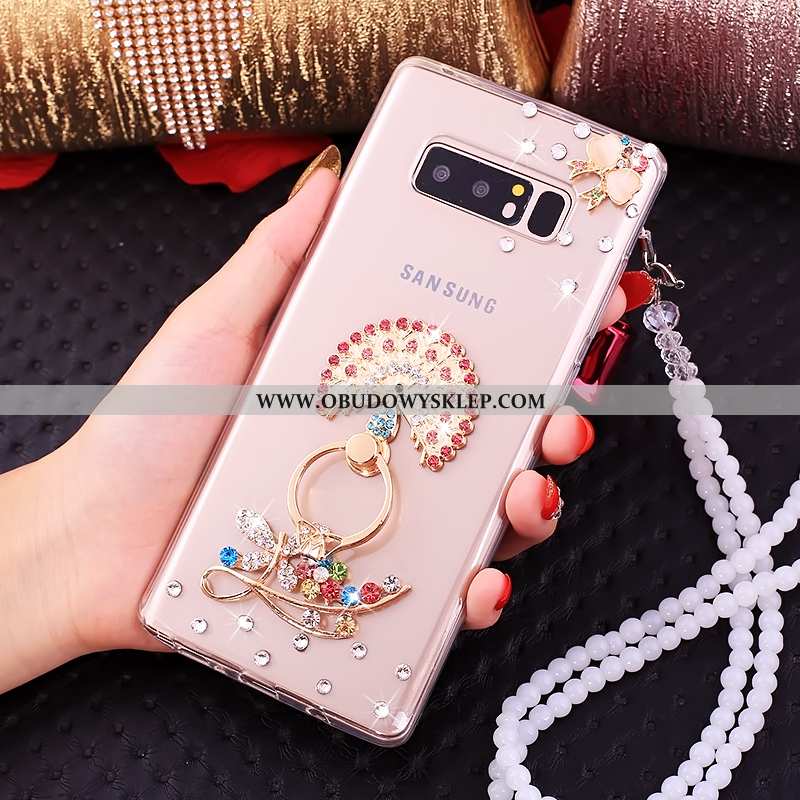 Pokrowce Samsung Galaxy Note 8 Silikonowe Futerał Etui, Obudowa Samsung Galaxy Note 8 Rhinestone Kre