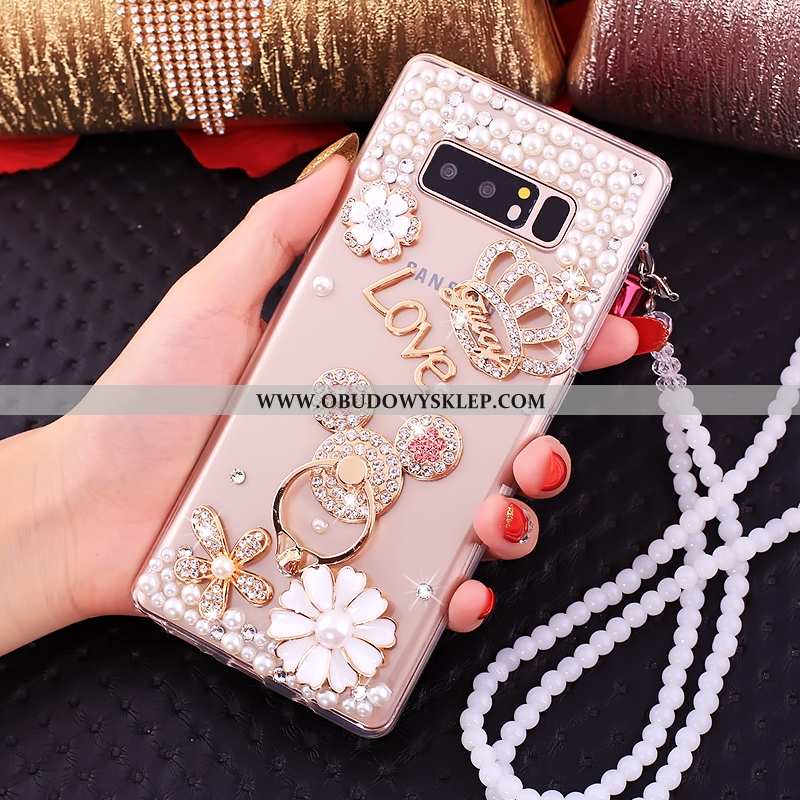 Pokrowce Samsung Galaxy Note 8 Silikonowe Futerał Etui, Obudowa Samsung Galaxy Note 8 Rhinestone Kre