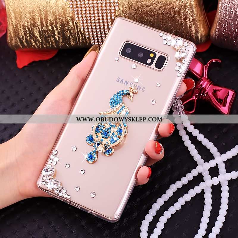 Pokrowce Samsung Galaxy Note 8 Silikonowe Futerał Etui, Obudowa Samsung Galaxy Note 8 Rhinestone Kre