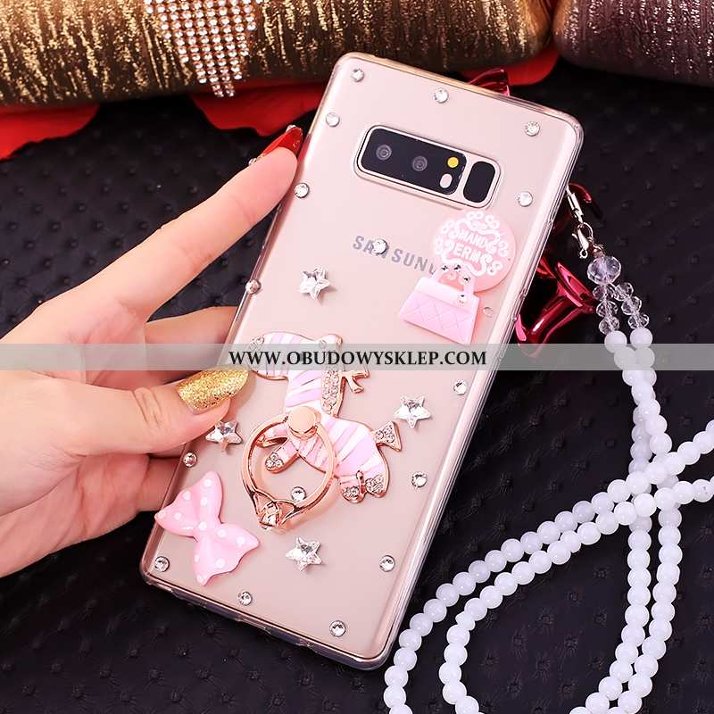 Pokrowce Samsung Galaxy Note 8 Silikonowe Futerał Etui, Obudowa Samsung Galaxy Note 8 Rhinestone Kre