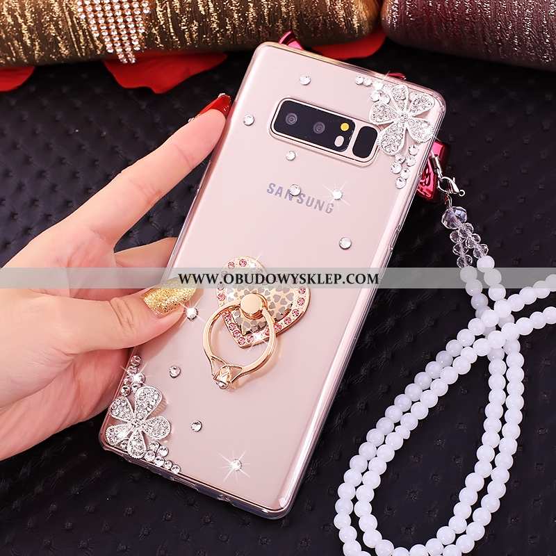 Pokrowce Samsung Galaxy Note 8 Silikonowe Futerał Etui, Obudowa Samsung Galaxy Note 8 Rhinestone Kre