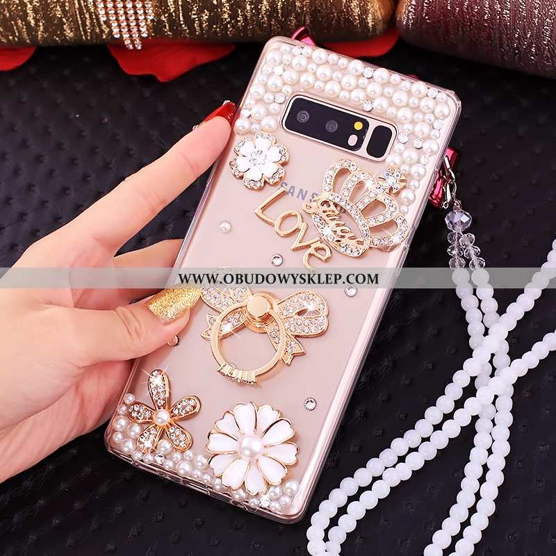 Pokrowce Samsung Galaxy Note 8 Silikonowe Futerał Etui, Obudowa Samsung Galaxy Note 8 Rhinestone Kre