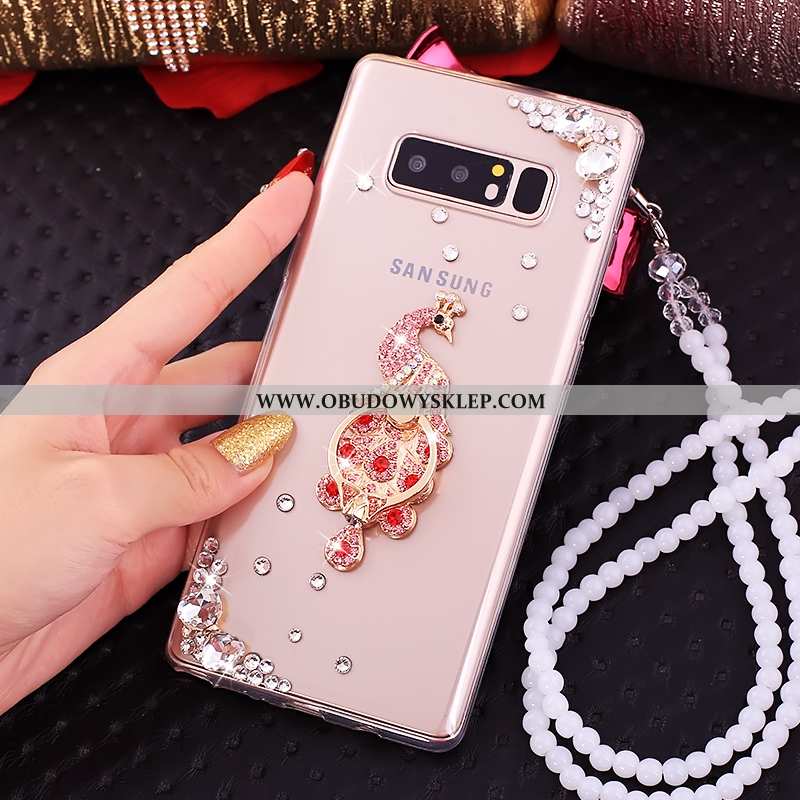 Pokrowce Samsung Galaxy Note 8 Silikonowe Futerał Etui, Obudowa Samsung Galaxy Note 8 Rhinestone Kre