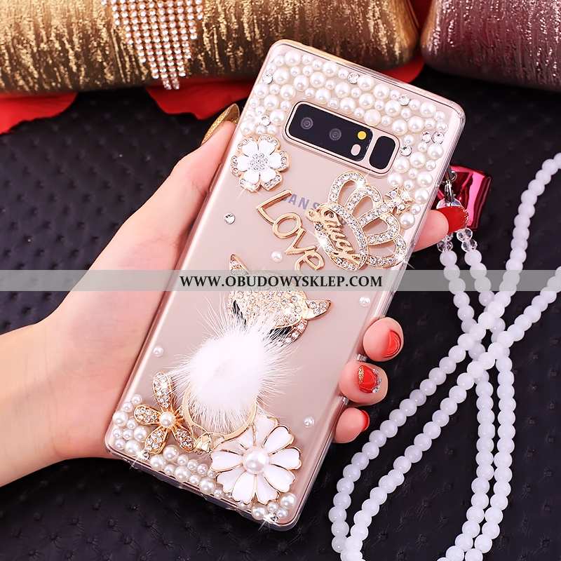 Pokrowce Samsung Galaxy Note 8 Silikonowe Futerał Etui, Obudowa Samsung Galaxy Note 8 Rhinestone Kre