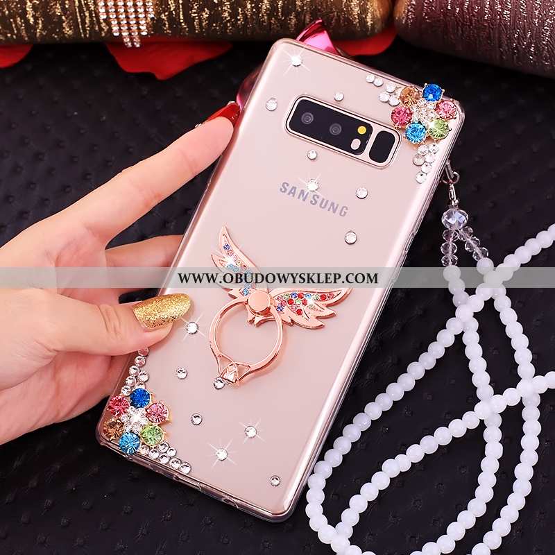 Pokrowce Samsung Galaxy Note 8 Silikonowe Futerał Etui, Obudowa Samsung Galaxy Note 8 Rhinestone Kre