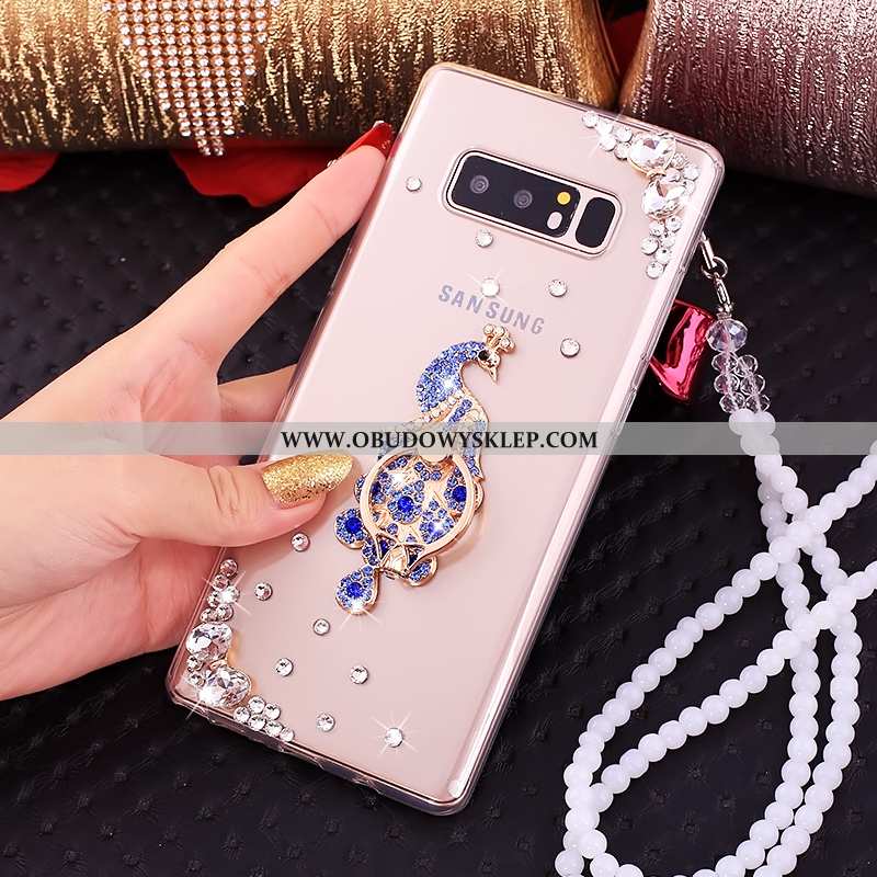 Pokrowce Samsung Galaxy Note 8 Silikonowe Futerał Etui, Obudowa Samsung Galaxy Note 8 Rhinestone Kre