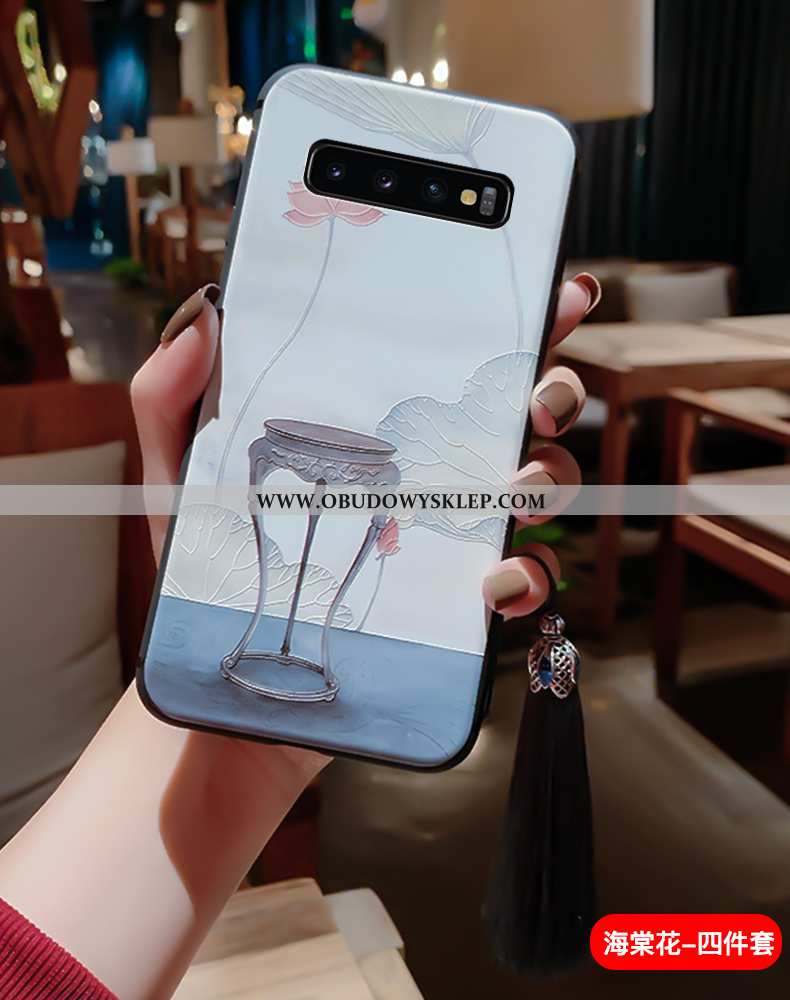 Pokrowce Samsung Galaxy S10+ Silikonowe Futerał Telefon Komórkowy, Obudowa Samsung Galaxy S10+ Ochra