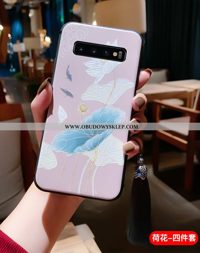 Pokrowce Samsung Galaxy S10+ Silikonowe Futerał Telefon Komórkowy, Obudowa Samsung Galaxy S10+ Ochra