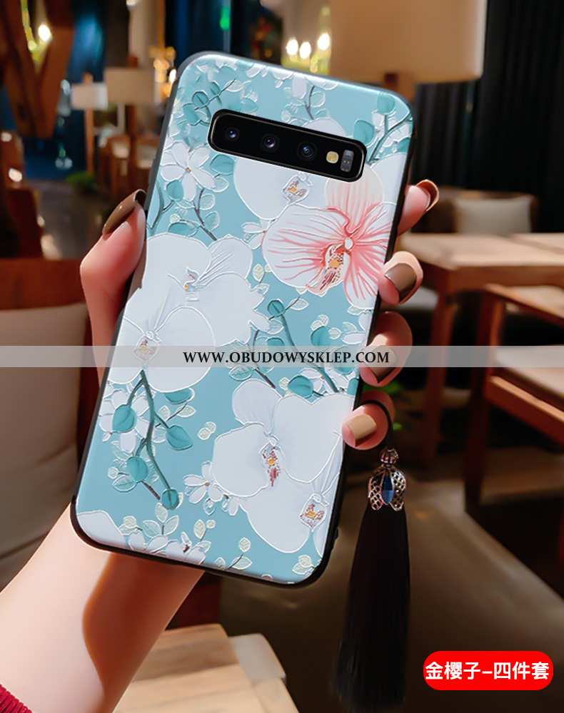 Pokrowce Samsung Galaxy S10+ Silikonowe Futerał Telefon Komórkowy, Obudowa Samsung Galaxy S10+ Ochra