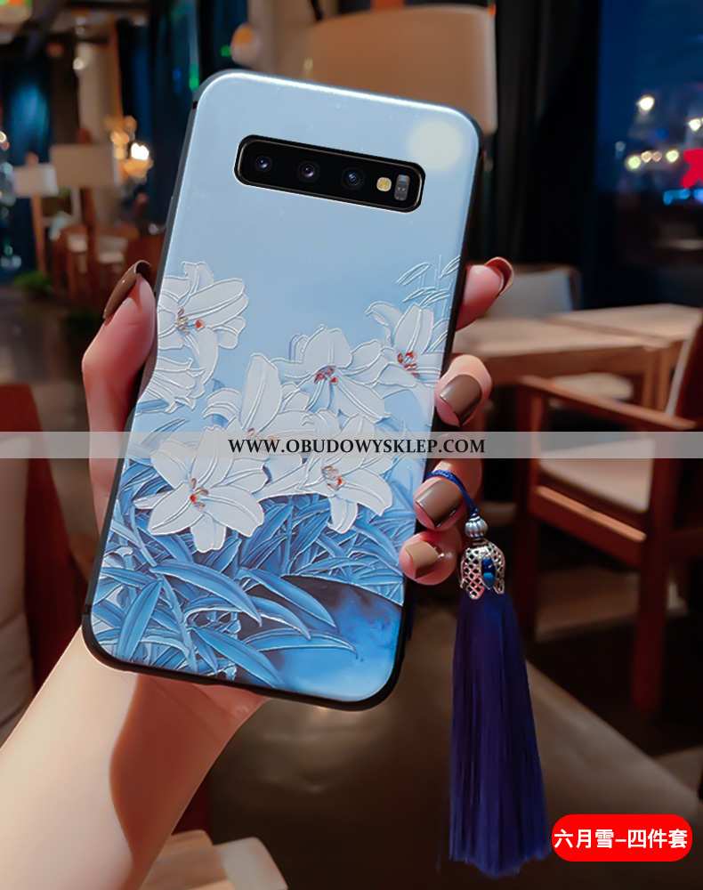 Pokrowce Samsung Galaxy S10+ Silikonowe Futerał Telefon Komórkowy, Obudowa Samsung Galaxy S10+ Ochra