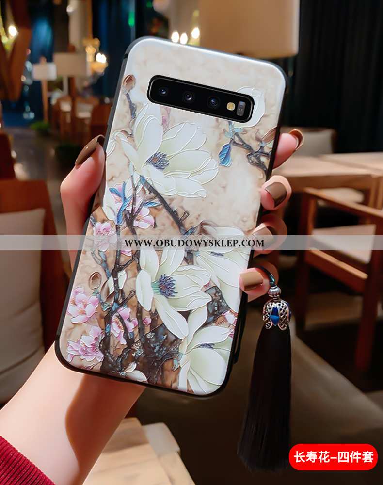 Pokrowce Samsung Galaxy S10+ Silikonowe Futerał Telefon Komórkowy, Obudowa Samsung Galaxy S10+ Ochra