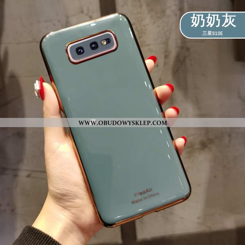 Pokrowce Samsung Galaxy S10e Cienkie Gwiazda Trendy, Obudowa Samsung Galaxy S10e Silikonowe Złoto Zł