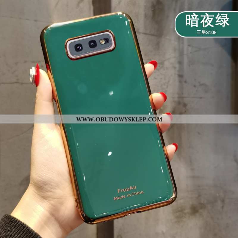 Pokrowce Samsung Galaxy S10e Cienkie Gwiazda Trendy, Obudowa Samsung Galaxy S10e Silikonowe Złoto Zł