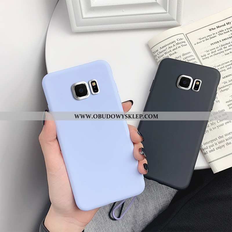 Pokrowce Samsung Galaxy S7 Super Etui Ochraniacz, Obudowa Samsung Galaxy S7 Cienkie Proste Niebieska