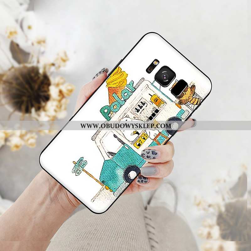 Pokrowce Samsung Galaxy S8+ Trendy Etui Kreskówka, Obudowa Samsung Galaxy S8+ Silikonowe Nowy Biała