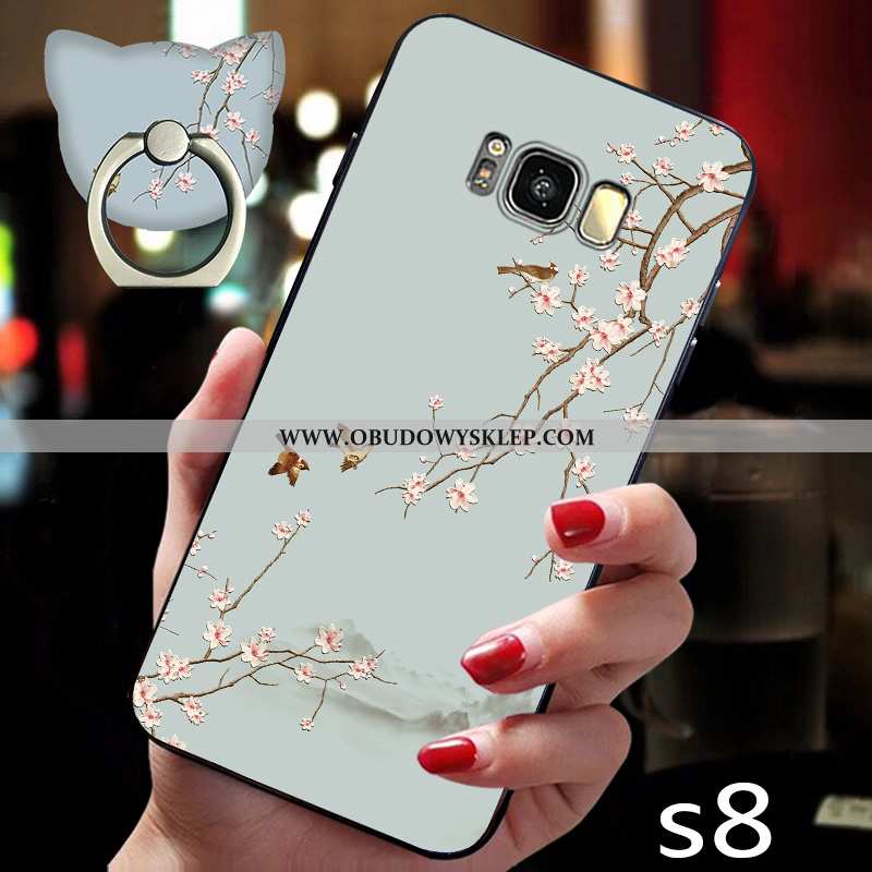 Pokrowce Samsung Galaxy S8 Trendy Osobowość Futerał, Obudowa Samsung Galaxy S8 Super Miękki Niebiesk