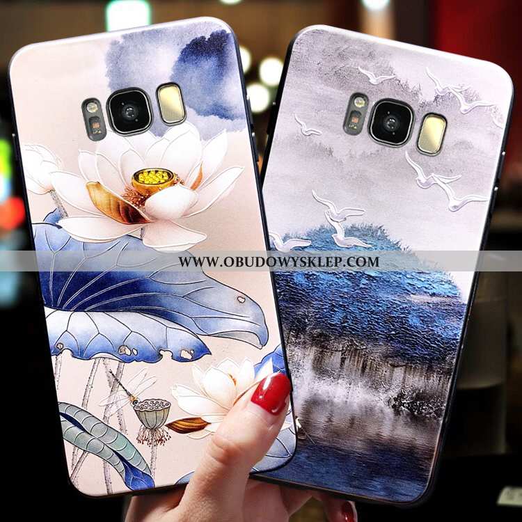 Pokrowce Samsung Galaxy S8 Vintage Wspornik Chiński Styl, Obudowa Samsung Galaxy S8 Trendy Futerał N