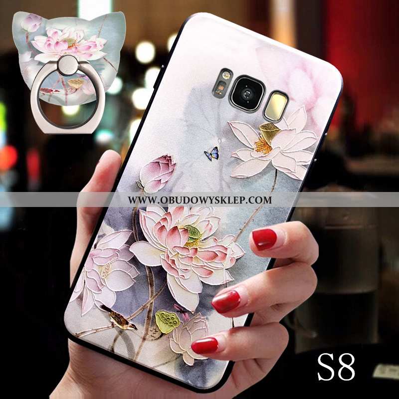 Pokrowce Samsung Galaxy S8 Vintage Wspornik Chiński Styl, Obudowa Samsung Galaxy S8 Trendy Futerał N