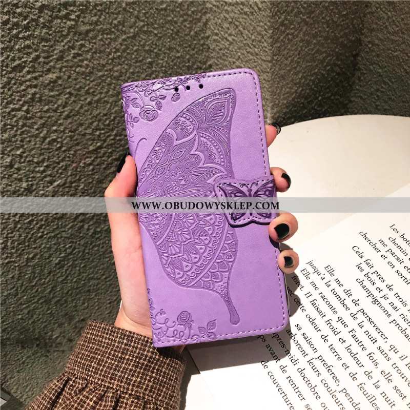 Pokrowce Samsung Galaxy S9 Ochraniacz Purpurowy Futerał, Obudowa Samsung Galaxy S9 Skórzane Etui Tel