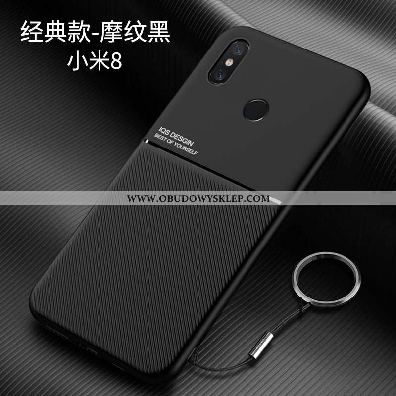 Pokrowce Xiaomi Mi 8 Cienkie All Inclusive Wspornik, Obudowa Xiaomi Mi 8 Miękki Silikonowe Niebieska