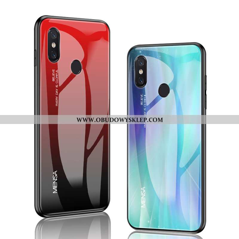 Pokrowce Xiaomi Mi 8 Kreatywne All Inclusive Szkło, Obudowa Xiaomi Mi 8 Trendy Super Zielone