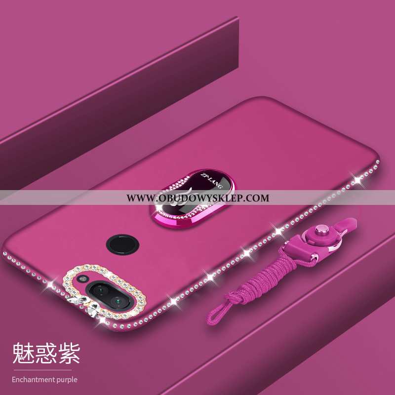 Pokrowce Xiaomi Mi 8 Lite Cienkie Rhinestone Luksusowy, Obudowa Xiaomi Mi 8 Lite Miękki Wiszące Ozdo