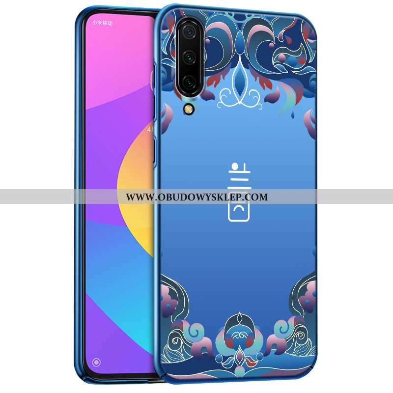 Pokrowce Xiaomi Mi 9 Cienkie Trudno Mały, Obudowa Xiaomi Mi 9 Ochraniacz Nubuku Niebieska