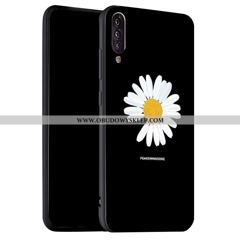 Pokrowce Xiaomi Mi 9 Lite Kreskówka All Inclusive Czarny, Obudowa Xiaomi Mi 9 Lite Miękki Nowy Czarn