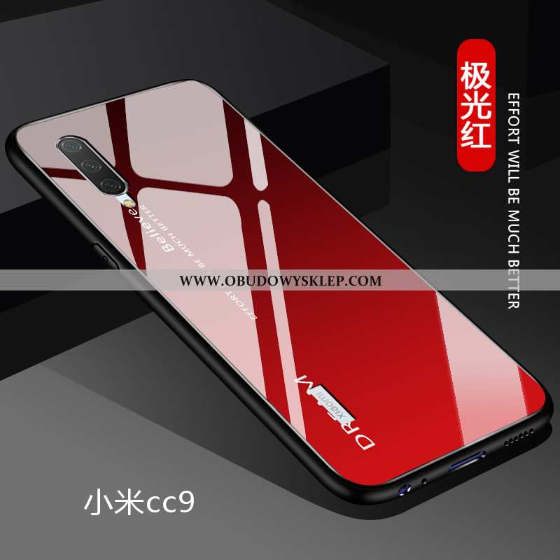 Pokrowce Xiaomi Mi 9 Lite Trendy Silikonowe Futerał, Obudowa Xiaomi Mi 9 Lite Super Gradient Granato